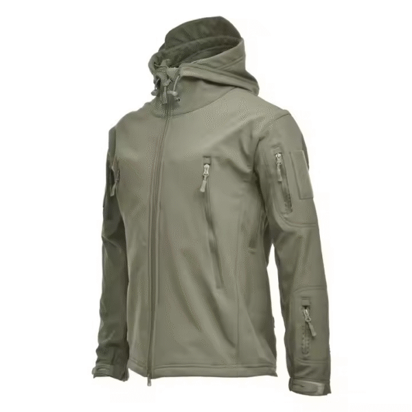 Water Resistant Tactical Jacket Green